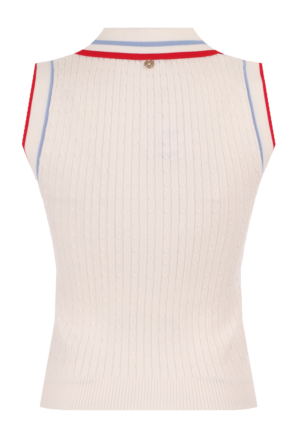 White Sfilato pullover - view 2