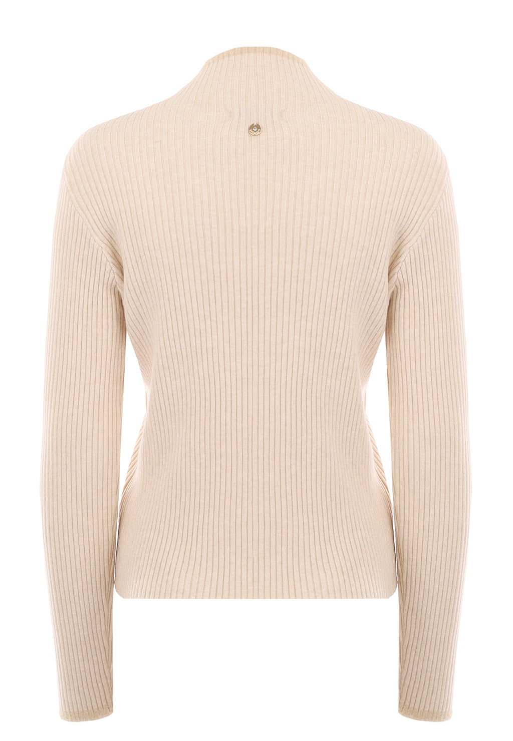 Cream Sfilato pullover - view 3