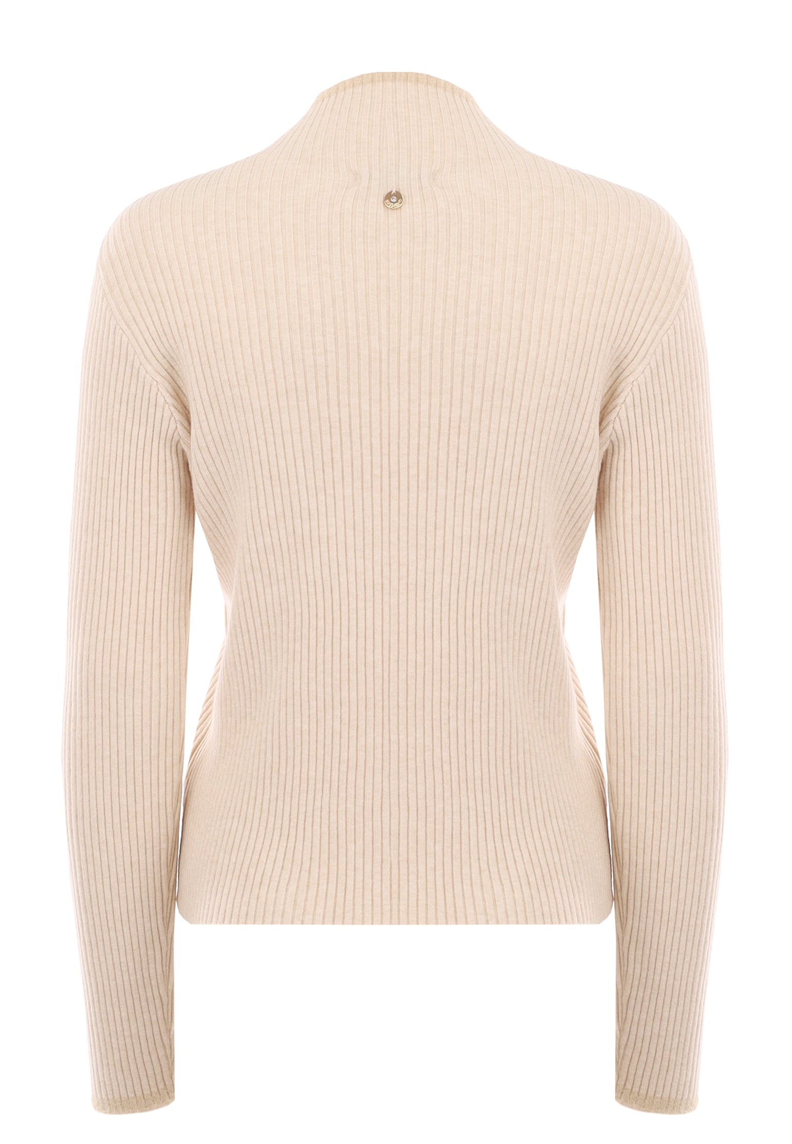 Cream Sfilato pullover - view 3