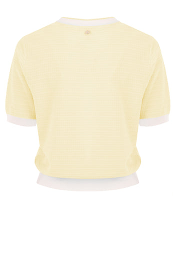Butter Short-Sleeve Pocket Knit Cardigan - view 3