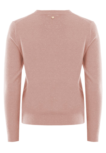 Coral Sfilato pullover - view 3