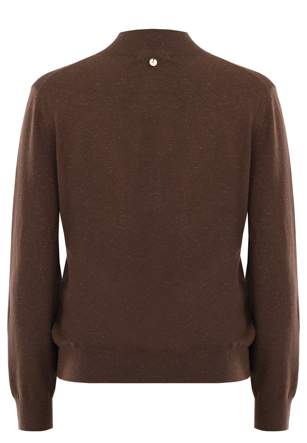 Brown Sfilato turtleneck - view 3