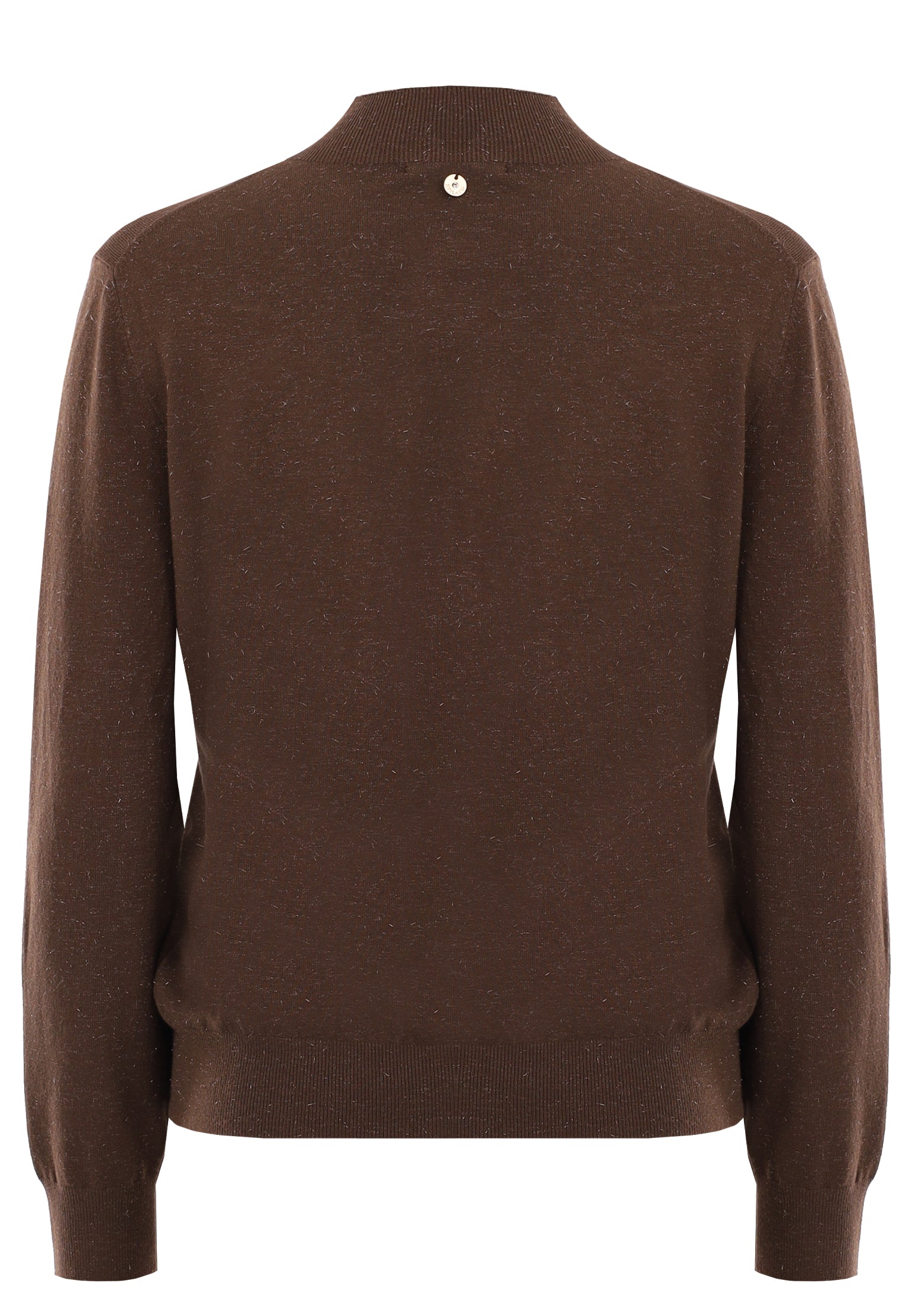 Brown Sfilato turtleneck - view 3