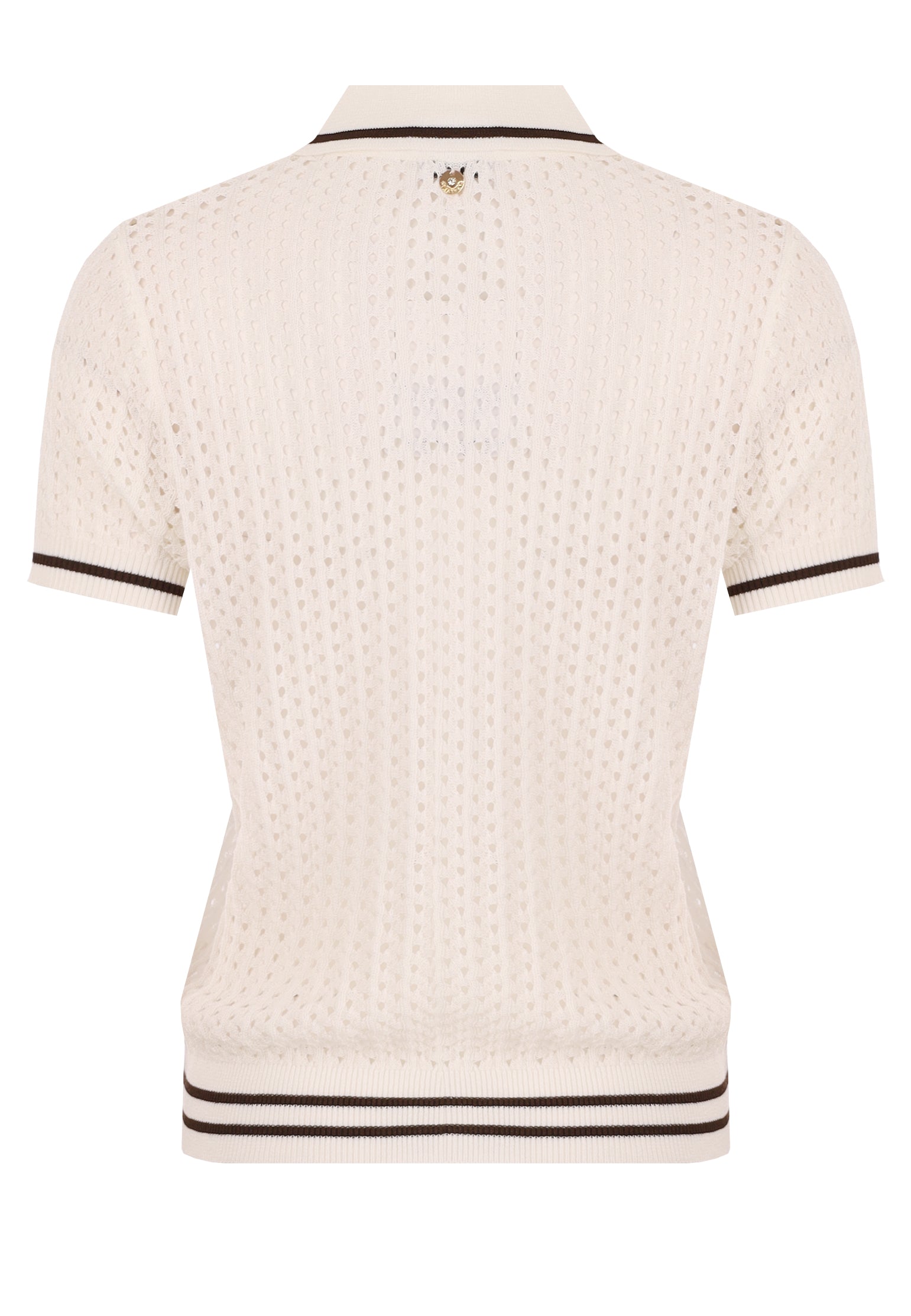 White Sfilato pullover - view 2
