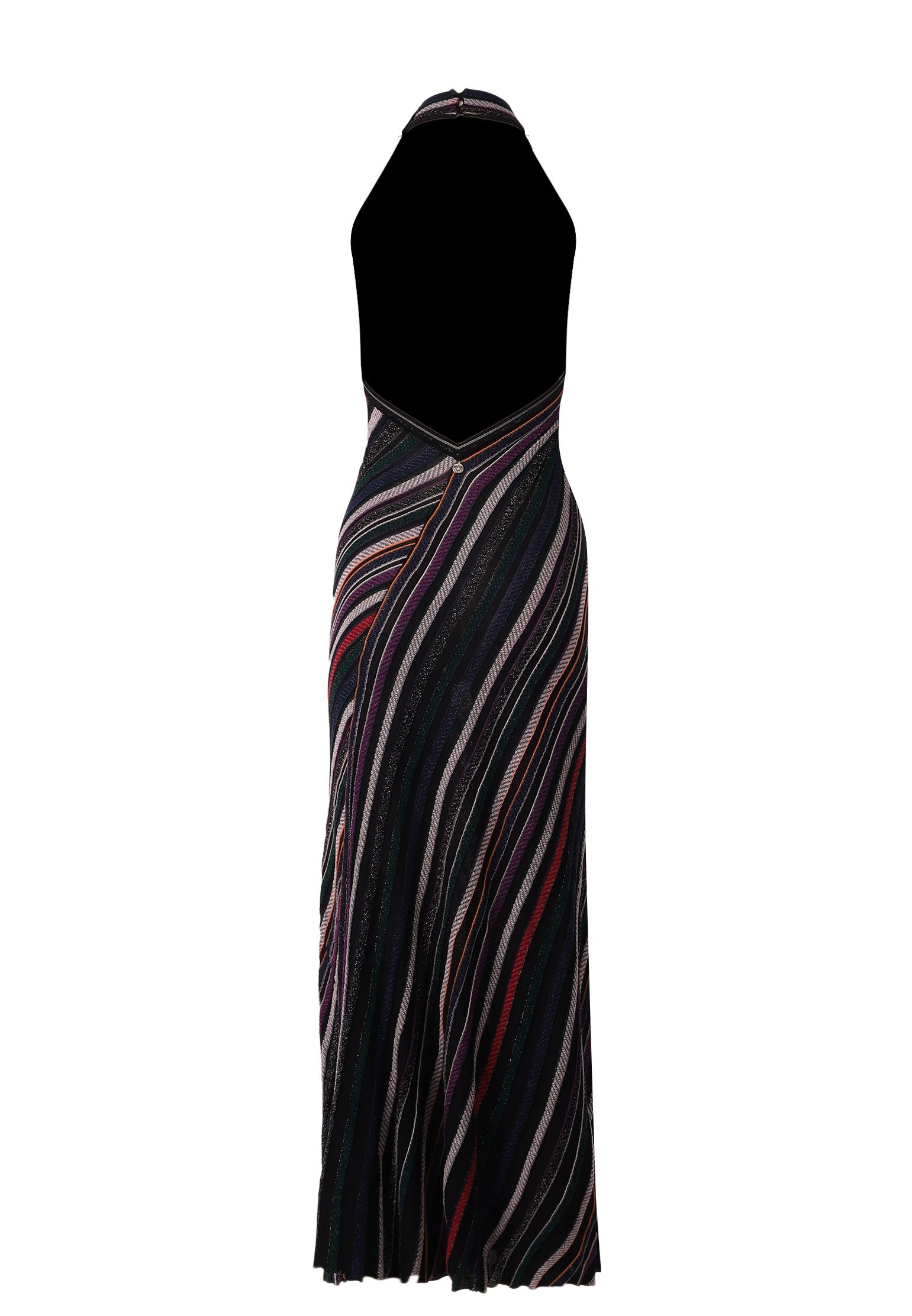 Brown and Black Sfilato dress - view 4