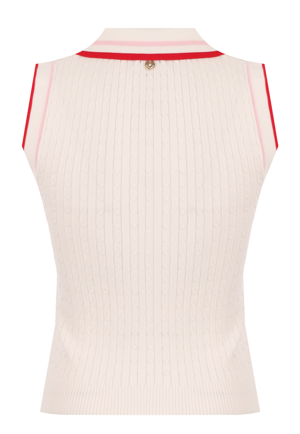 White Sfilato pullover - view 2