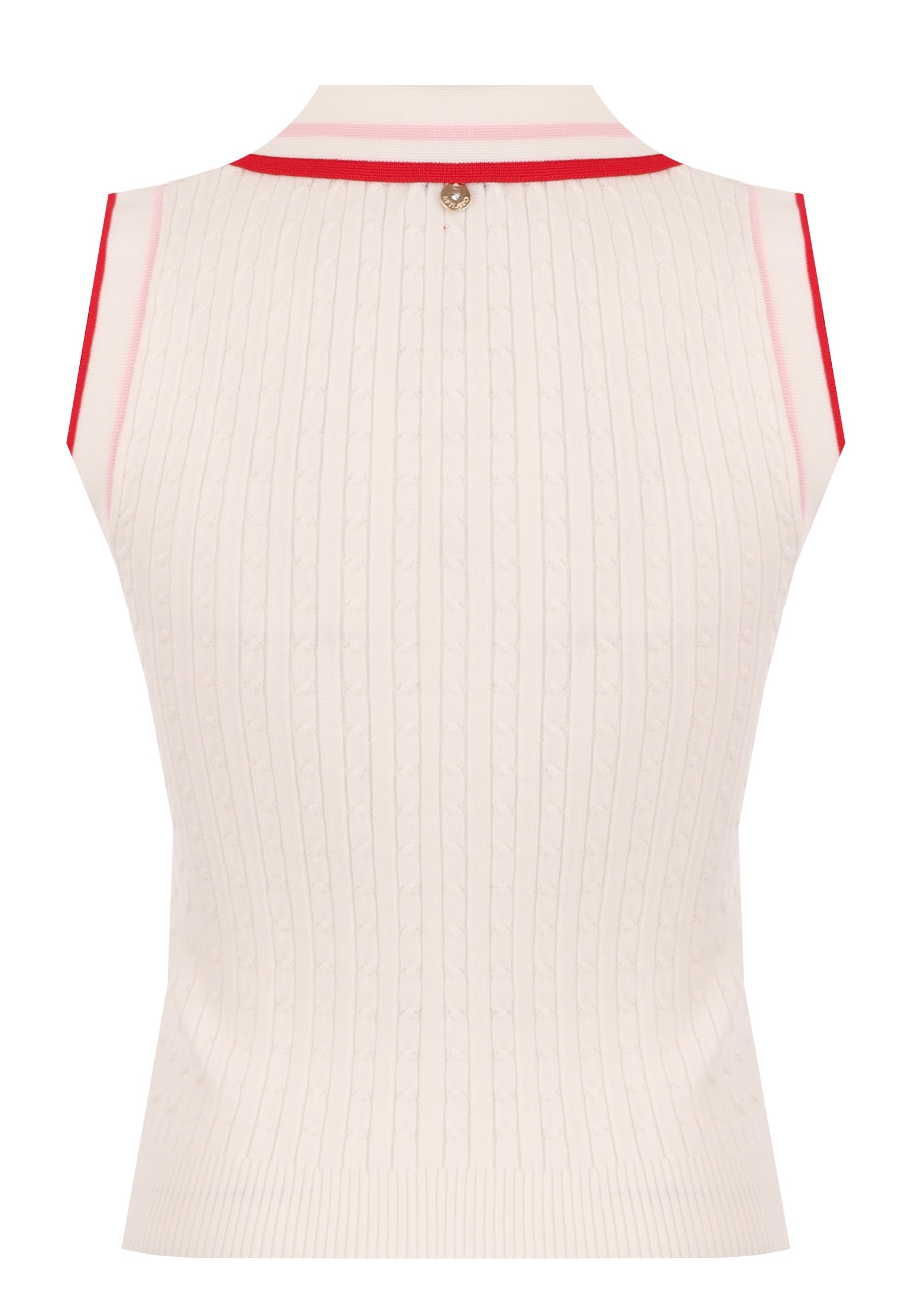 White Sfilato pullover - view 2