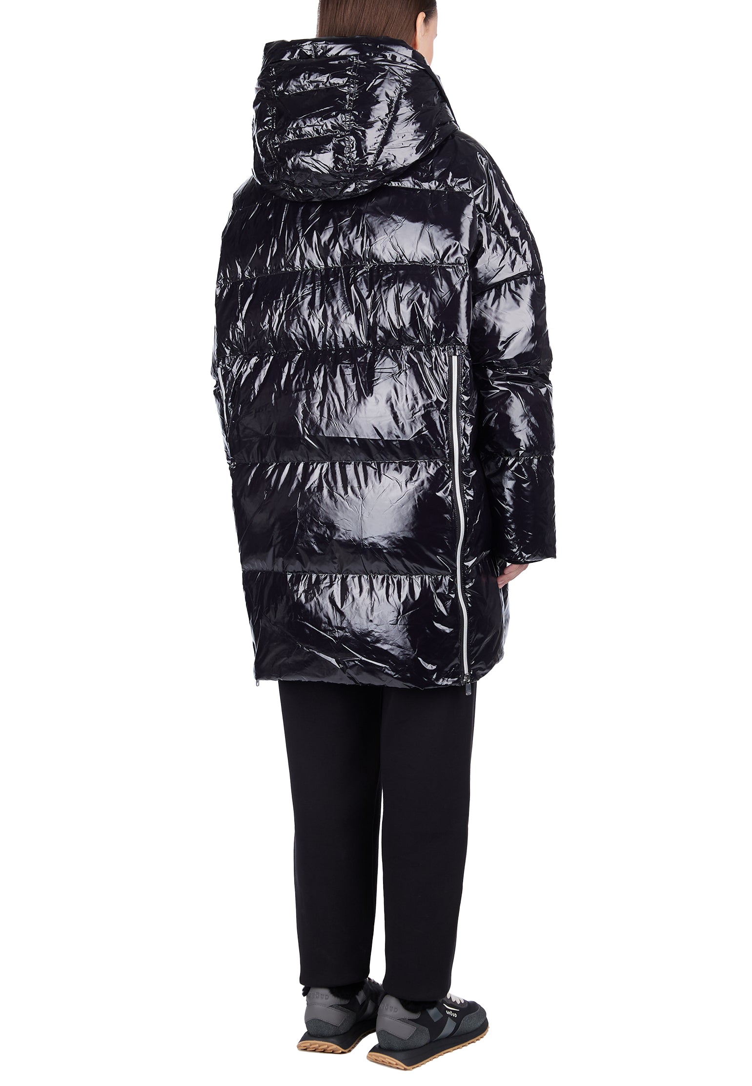 Black Sfilato puffer jacket - view 8