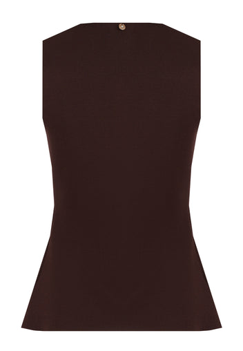 Black Sfilato vest - view 3