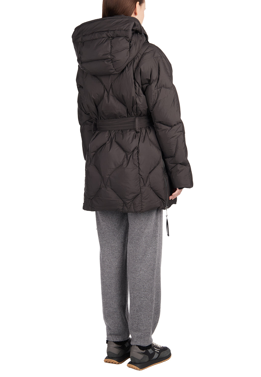 Black Sfilato puffer jacket - view 8