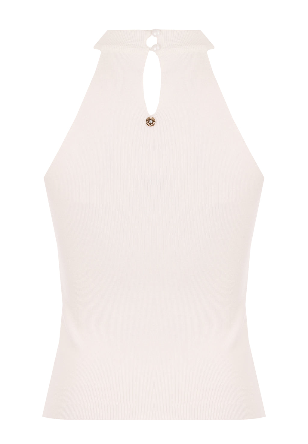 White Sfilato top - view 2