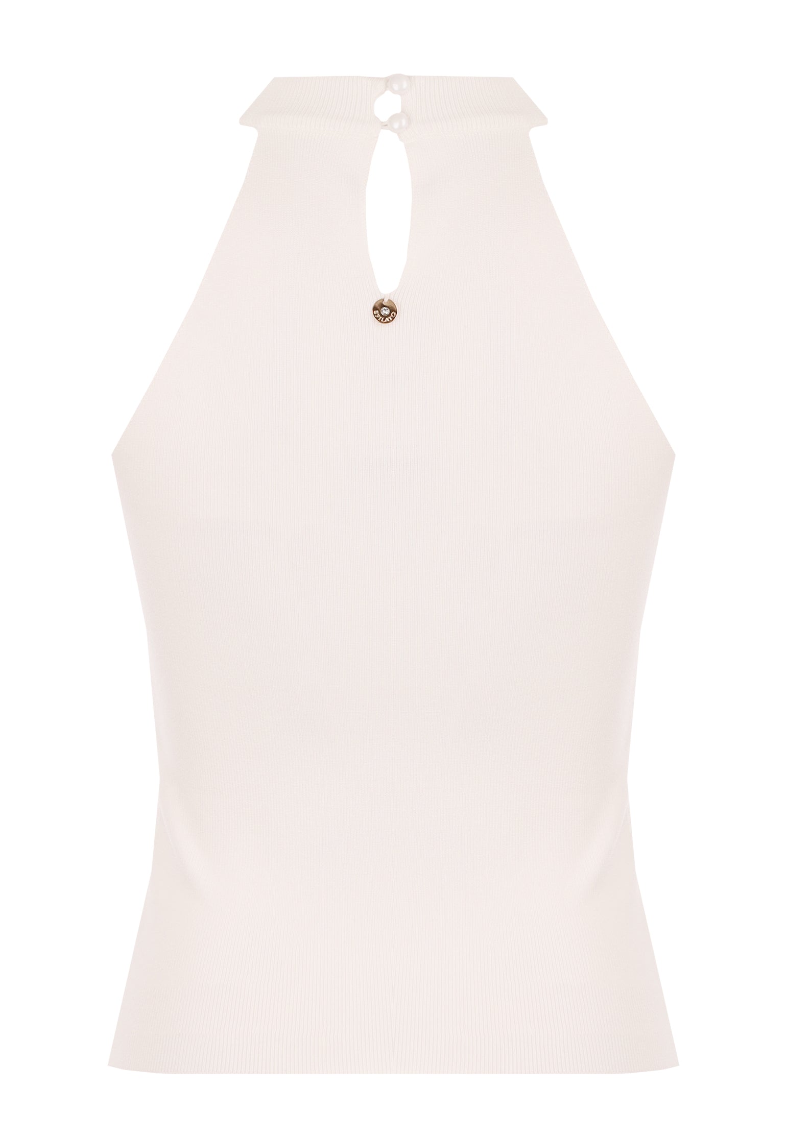 White Sfilato top - view 2