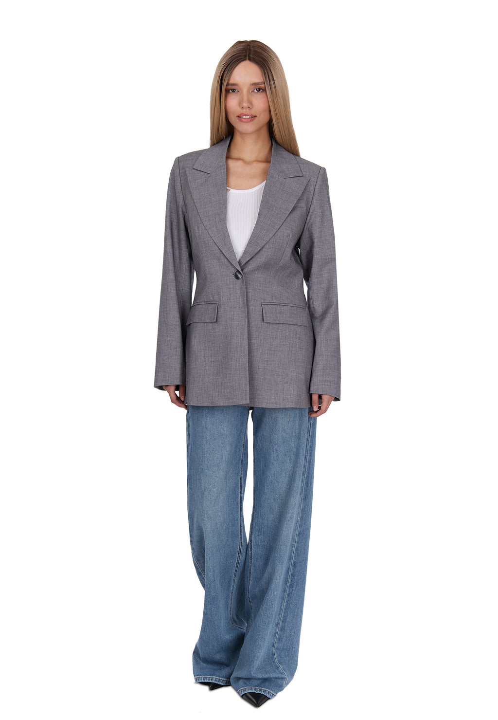 Gray Sfilato jacket - view 3