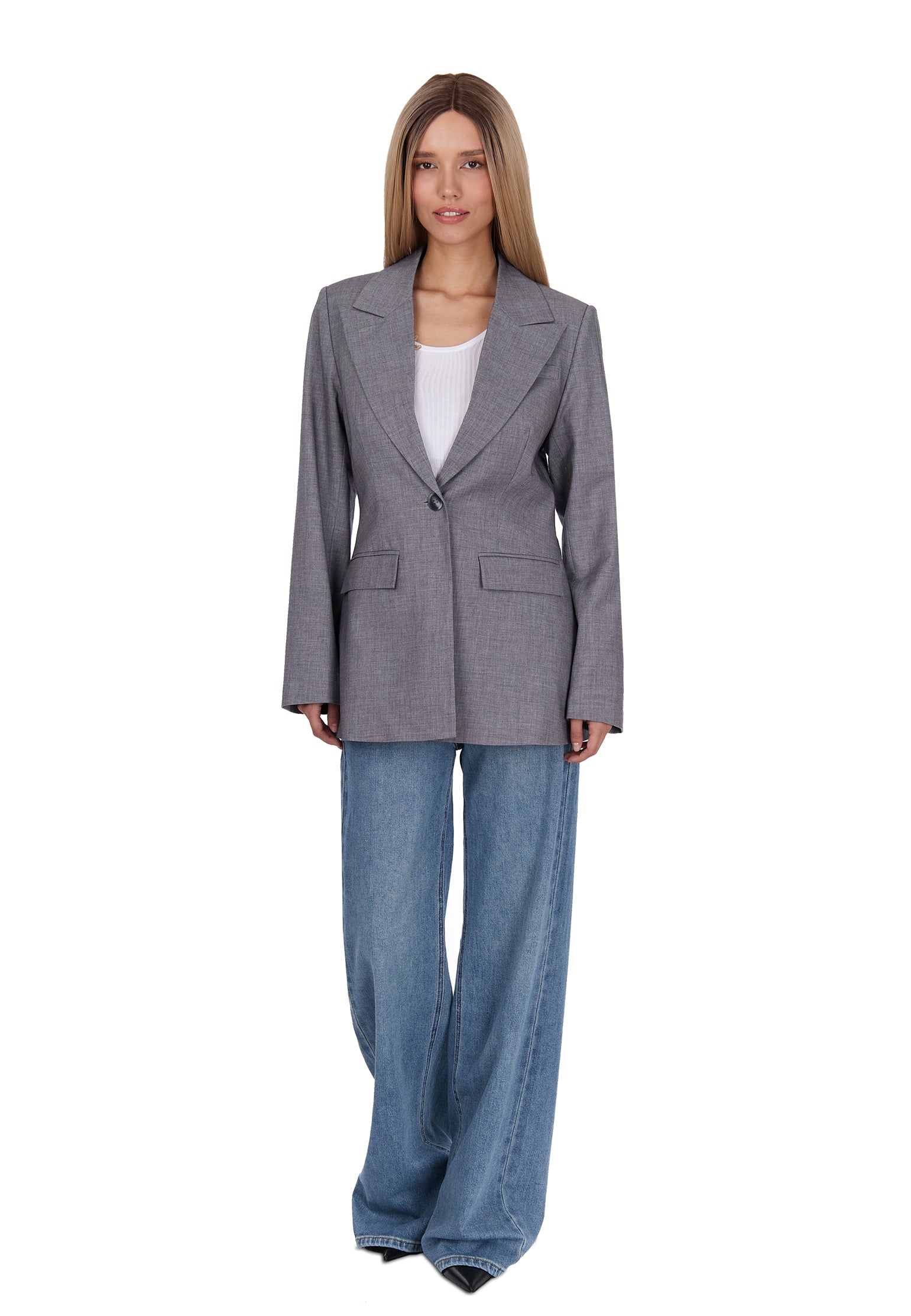Gray Sfilato jacket - view 3