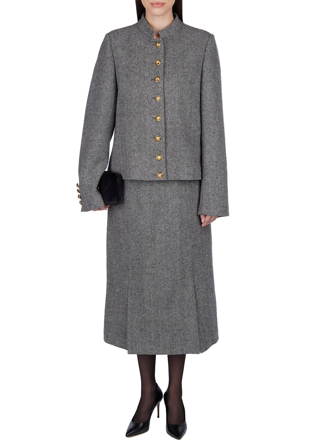 Gray Sfilato jacket - view 3