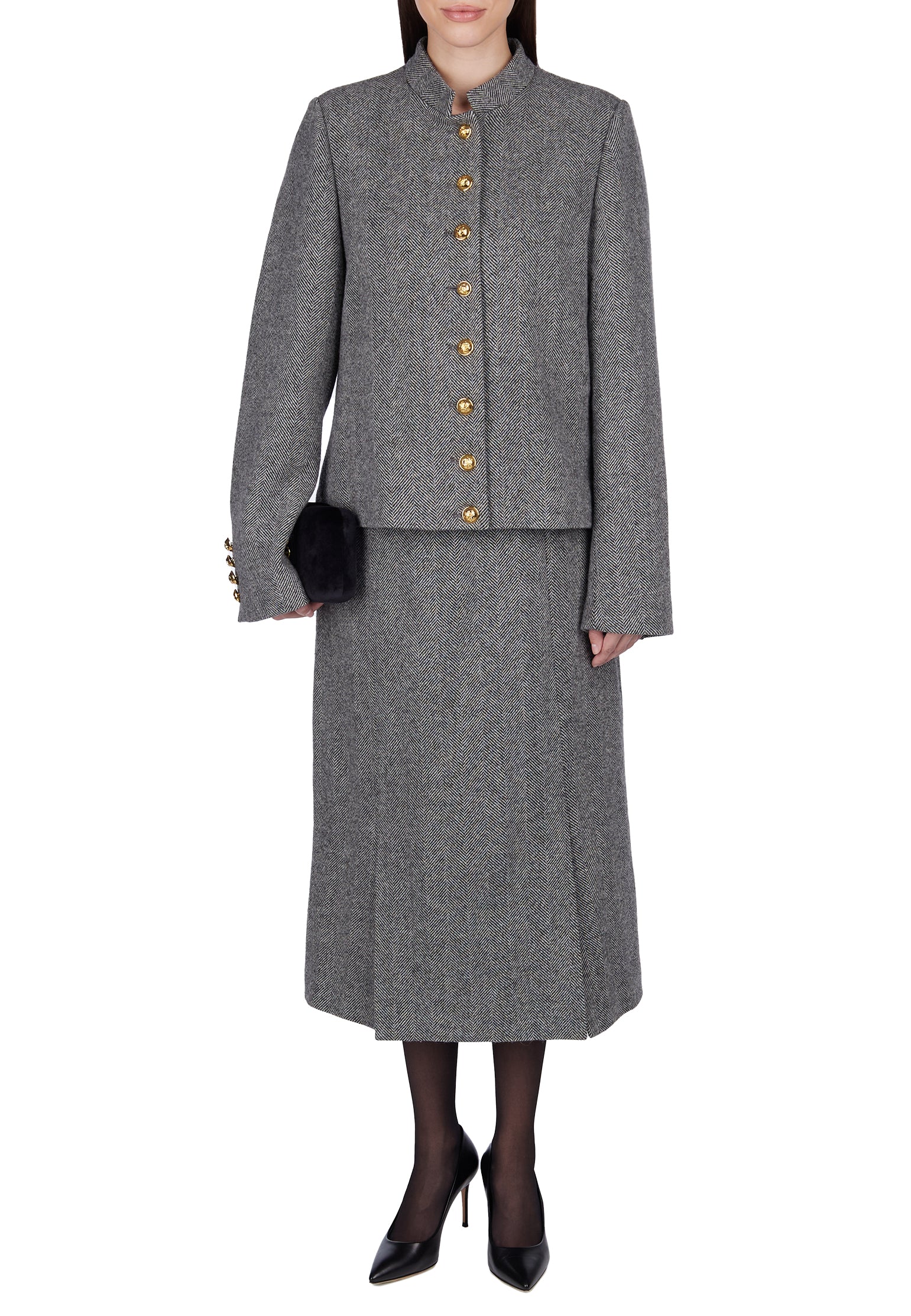 Gray Sfilato jacket - view 3