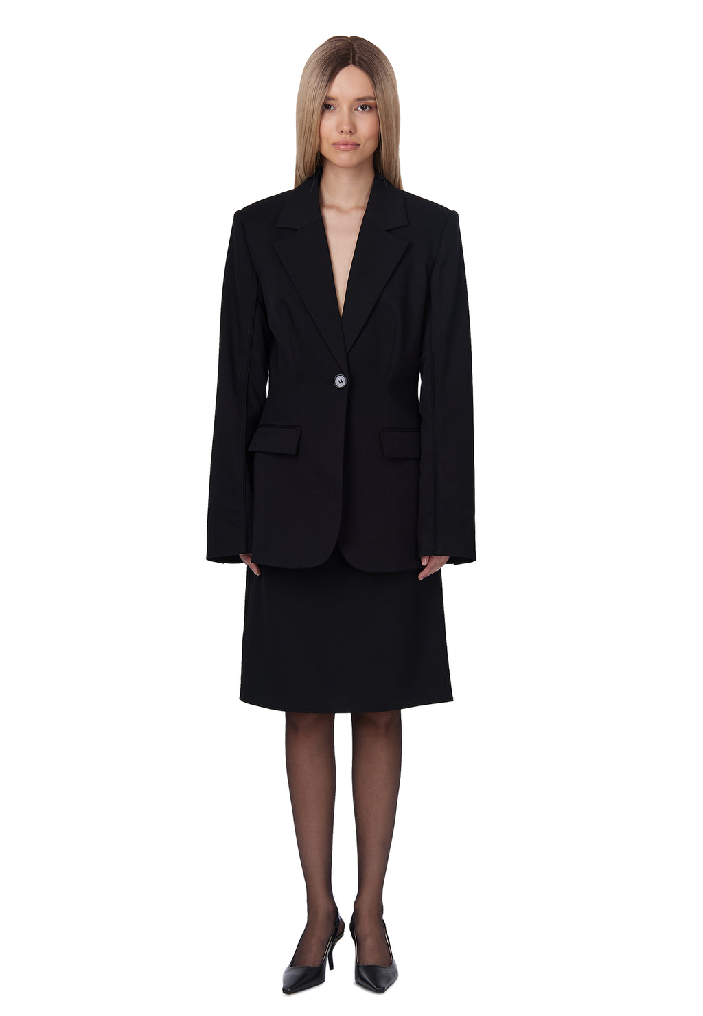 Black Sfilato skirt - view 3