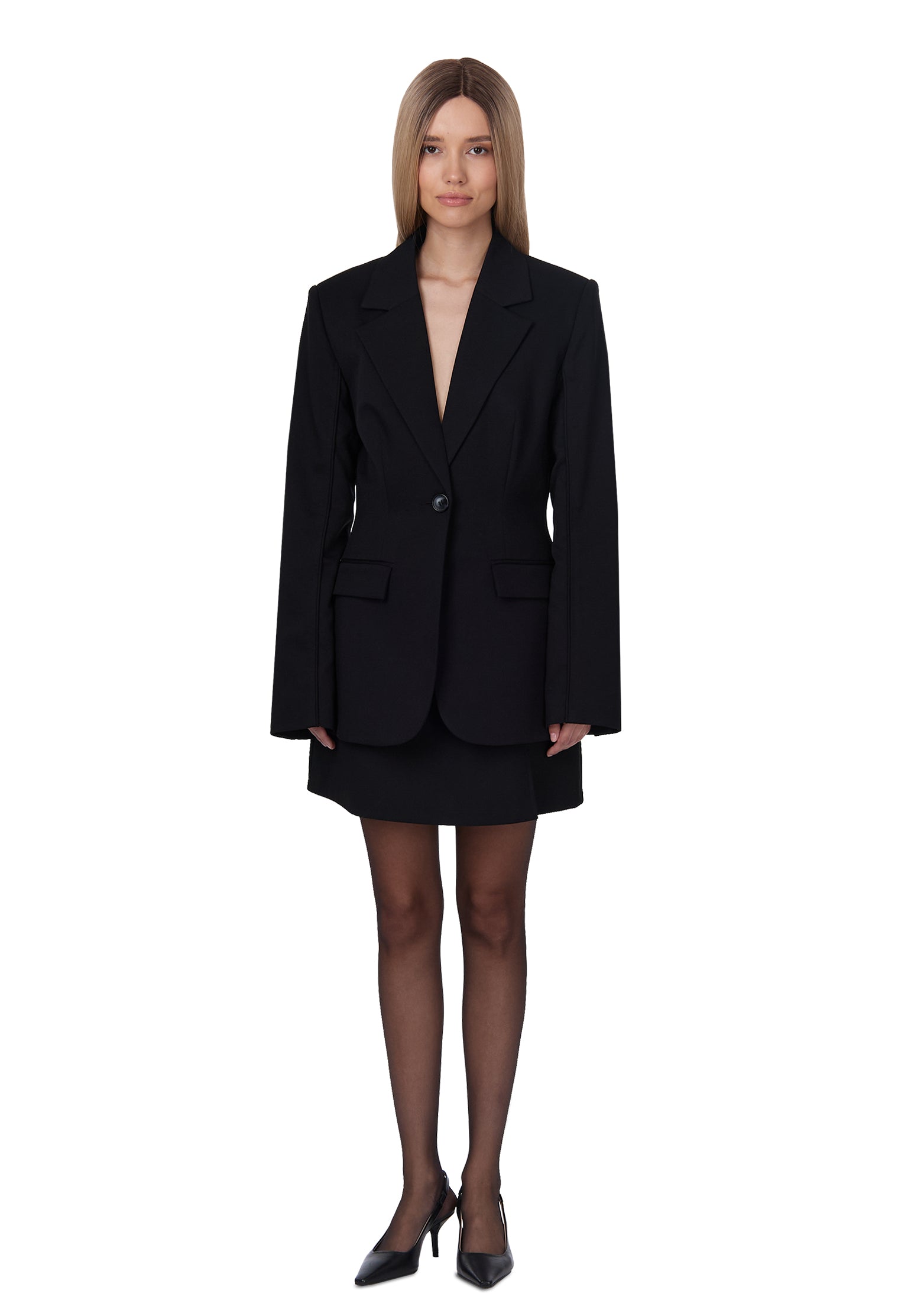 Black Sfilato skirt - view 3