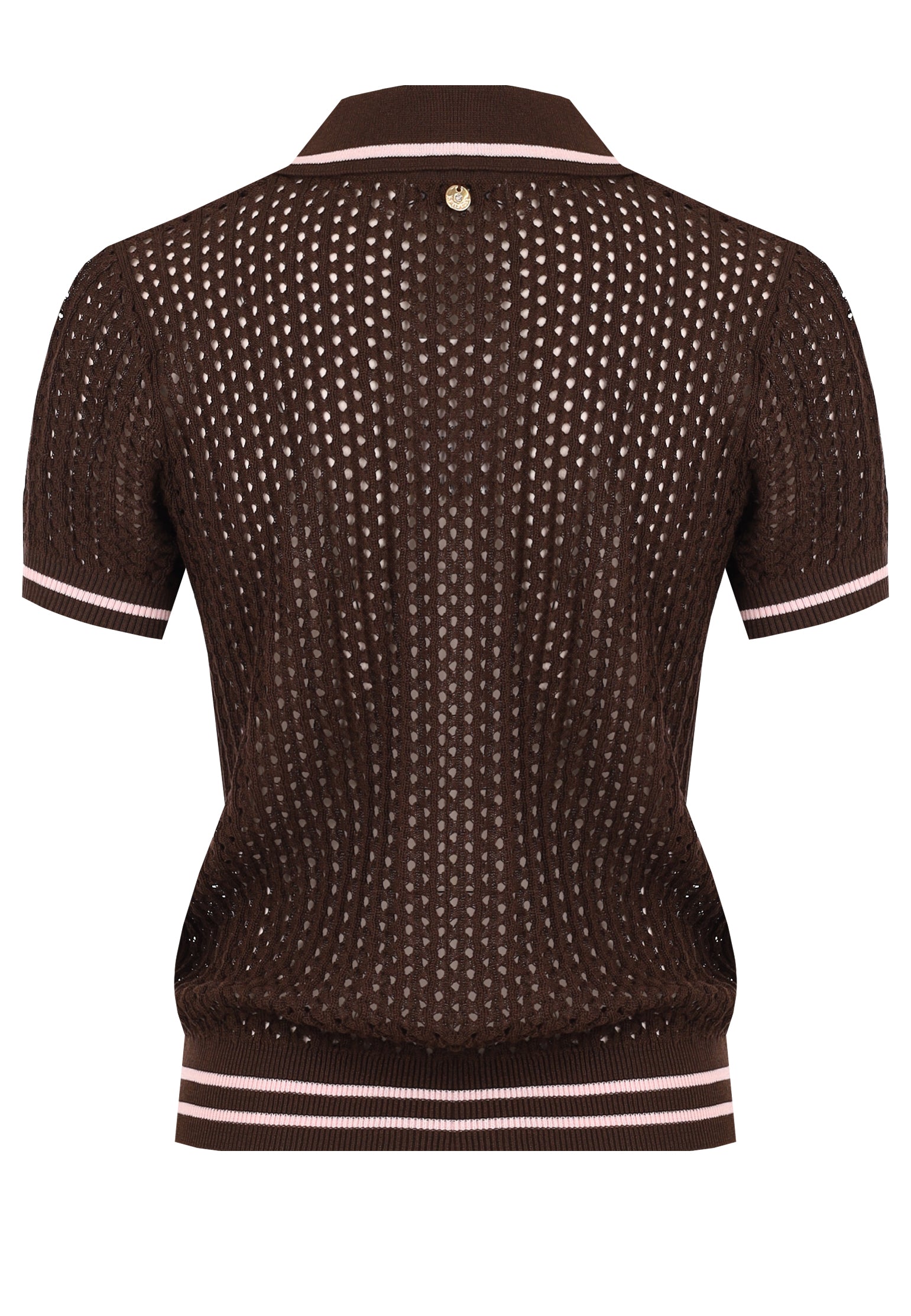 Brown Sfilato pullover - view 2