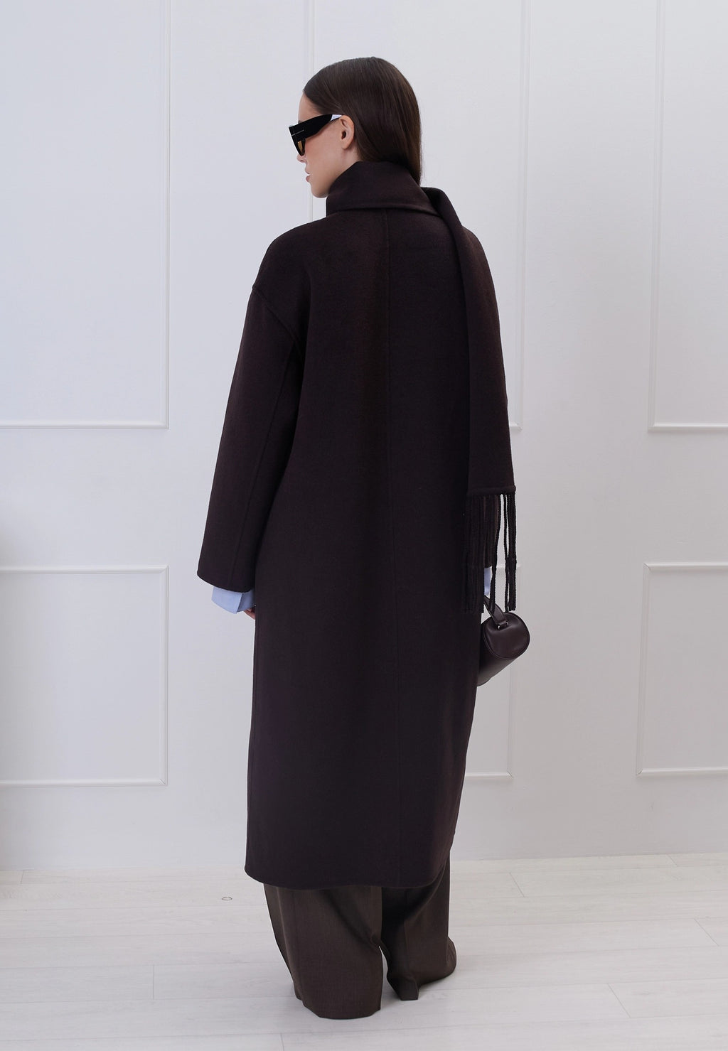Black Sfilato coat - view 2