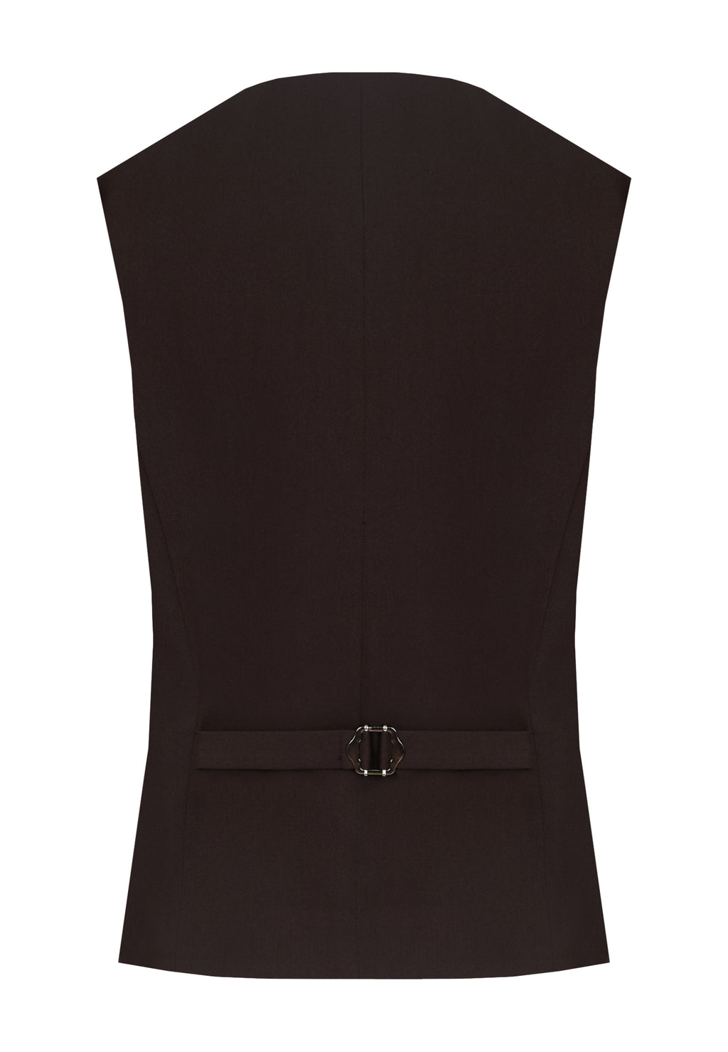 Brown and Black Sfilato vest - view 3