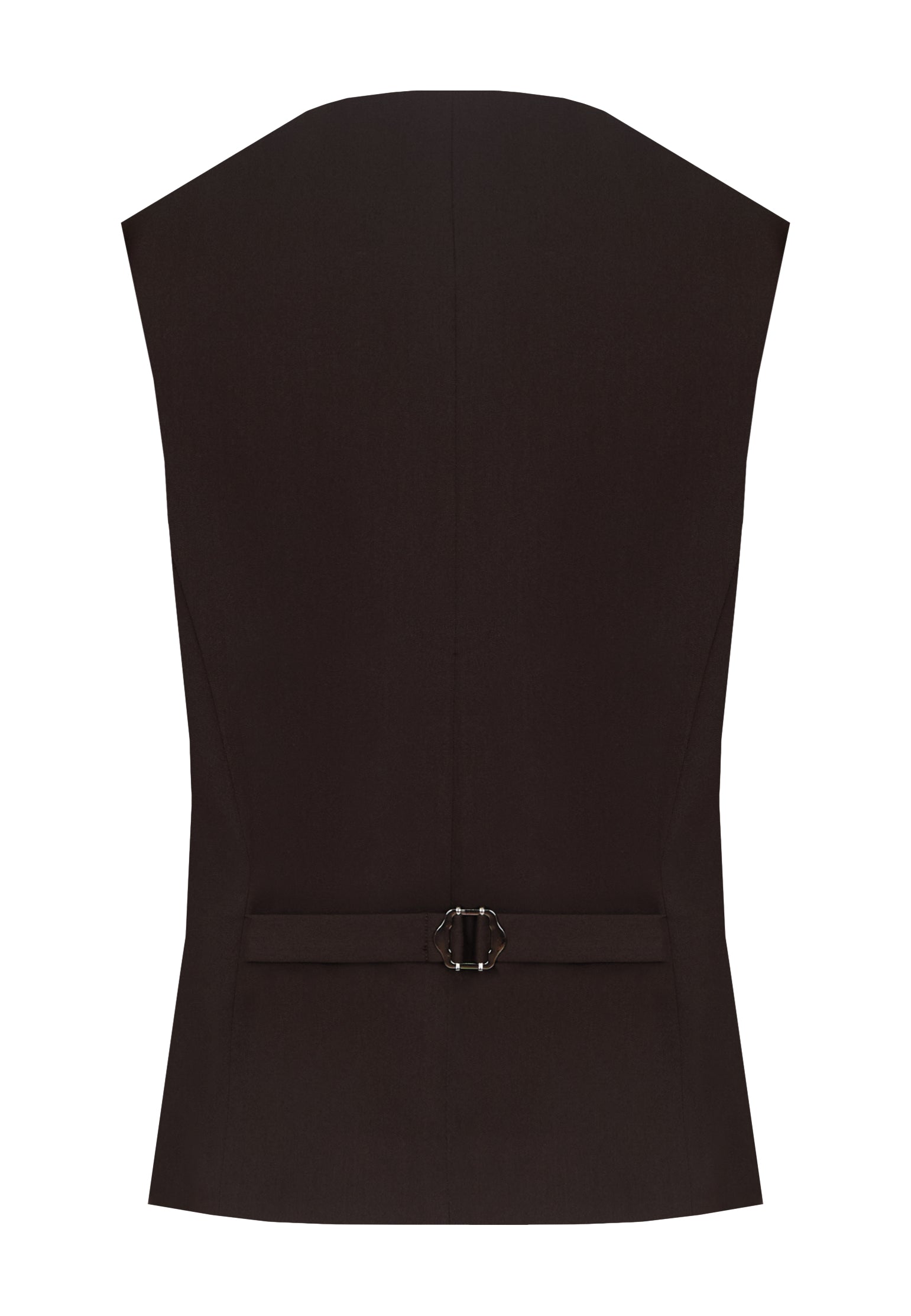 Brown and Black Sfilato vest - view 3