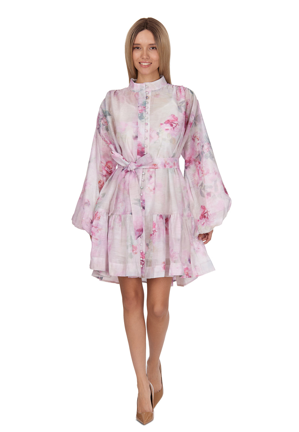 Gray Sfilato dress - view 2