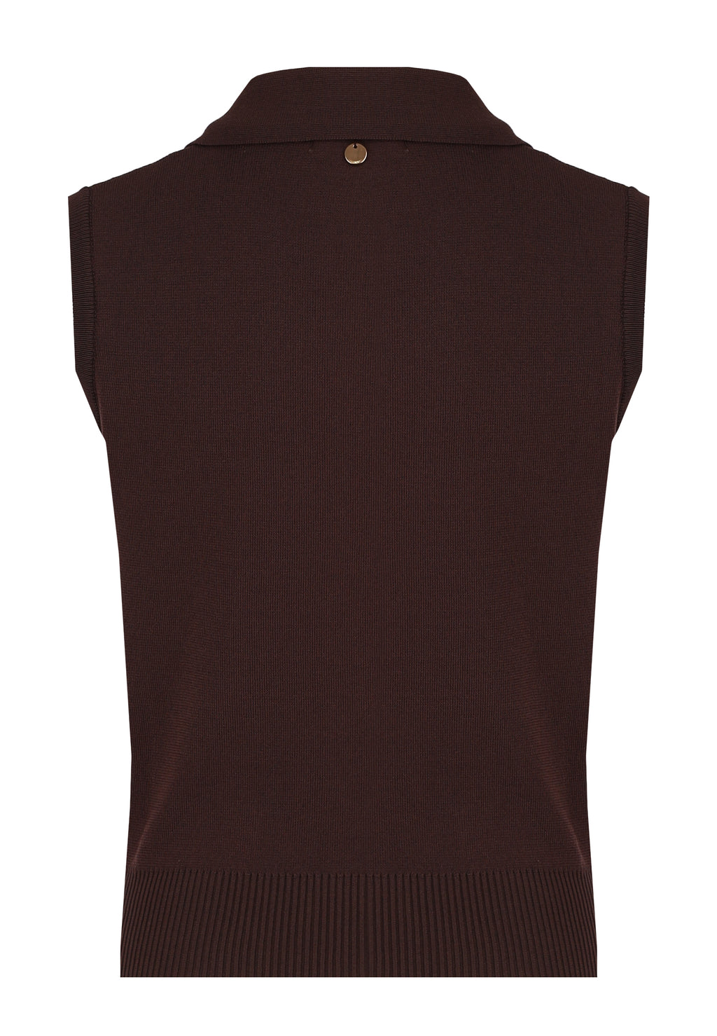Burgundy Sfilato vest - view 3