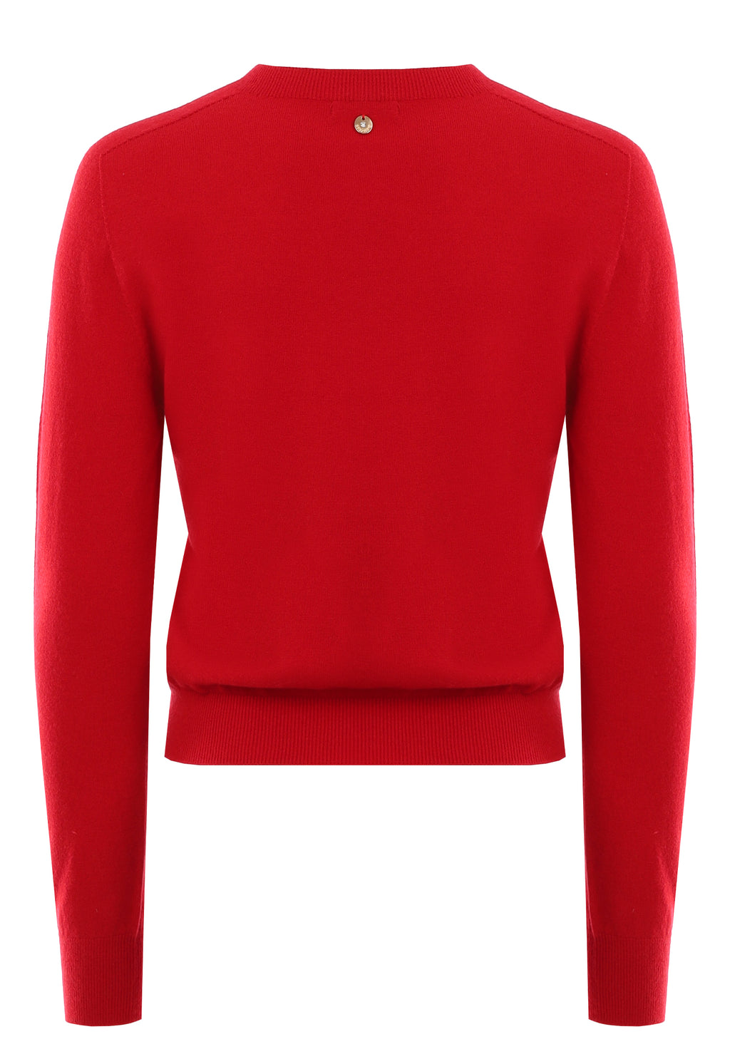 Burgundy Sfilato pullover - view 3