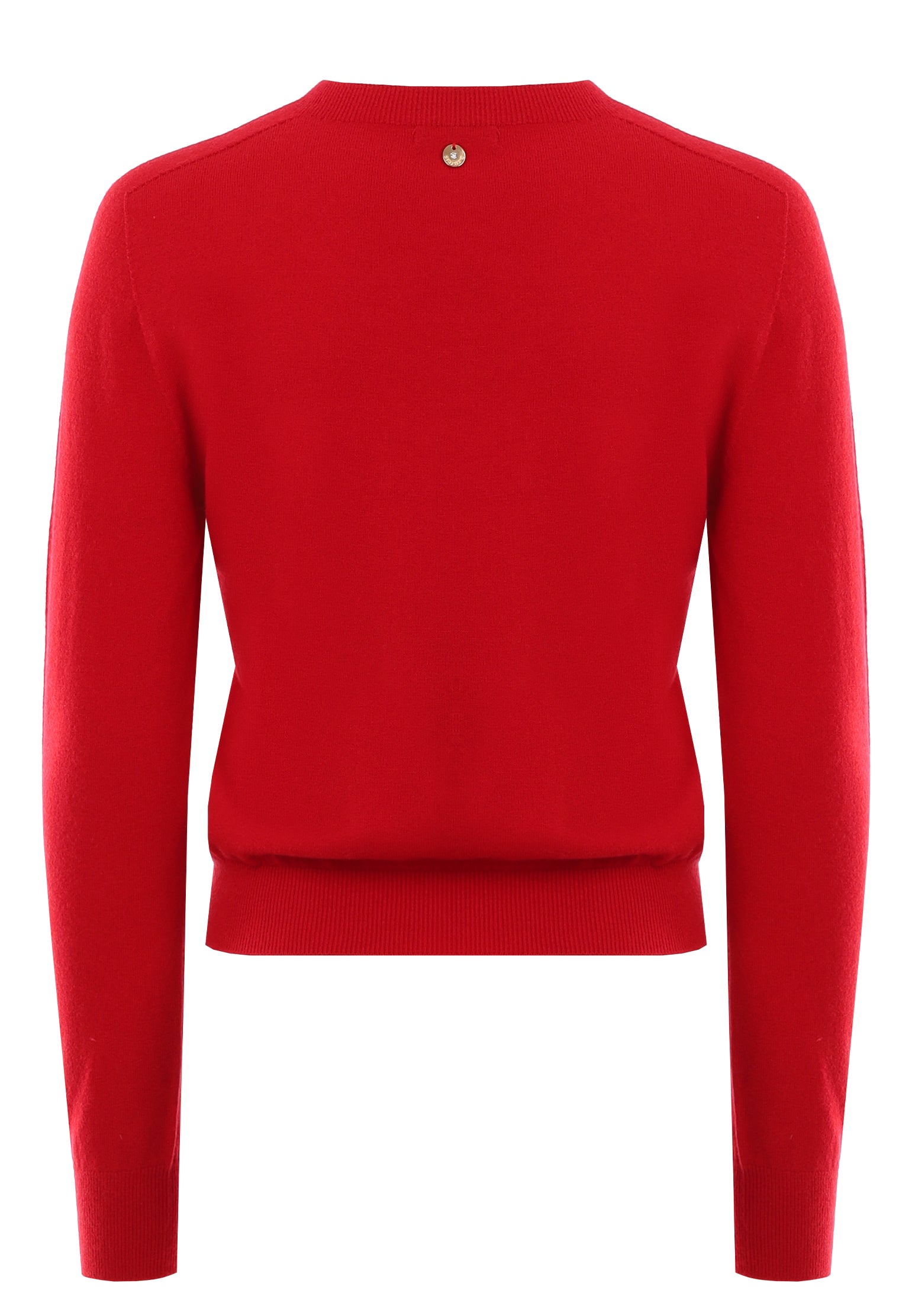 Burgundy Sfilato pullover - view 3