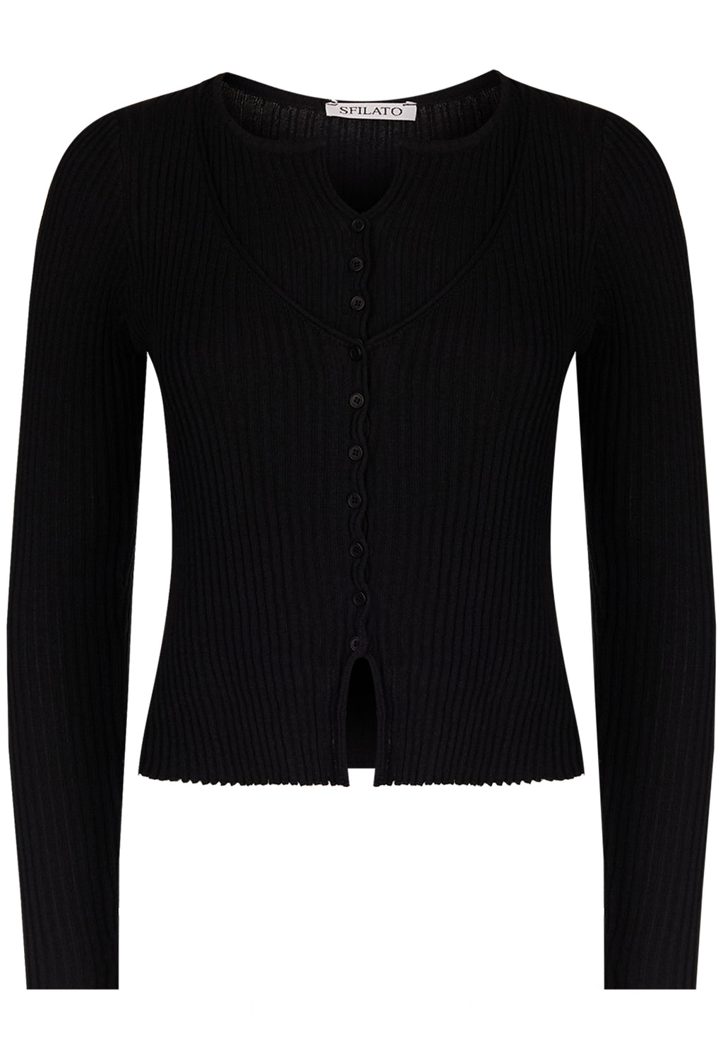 Black Sfilato pullover - view 1