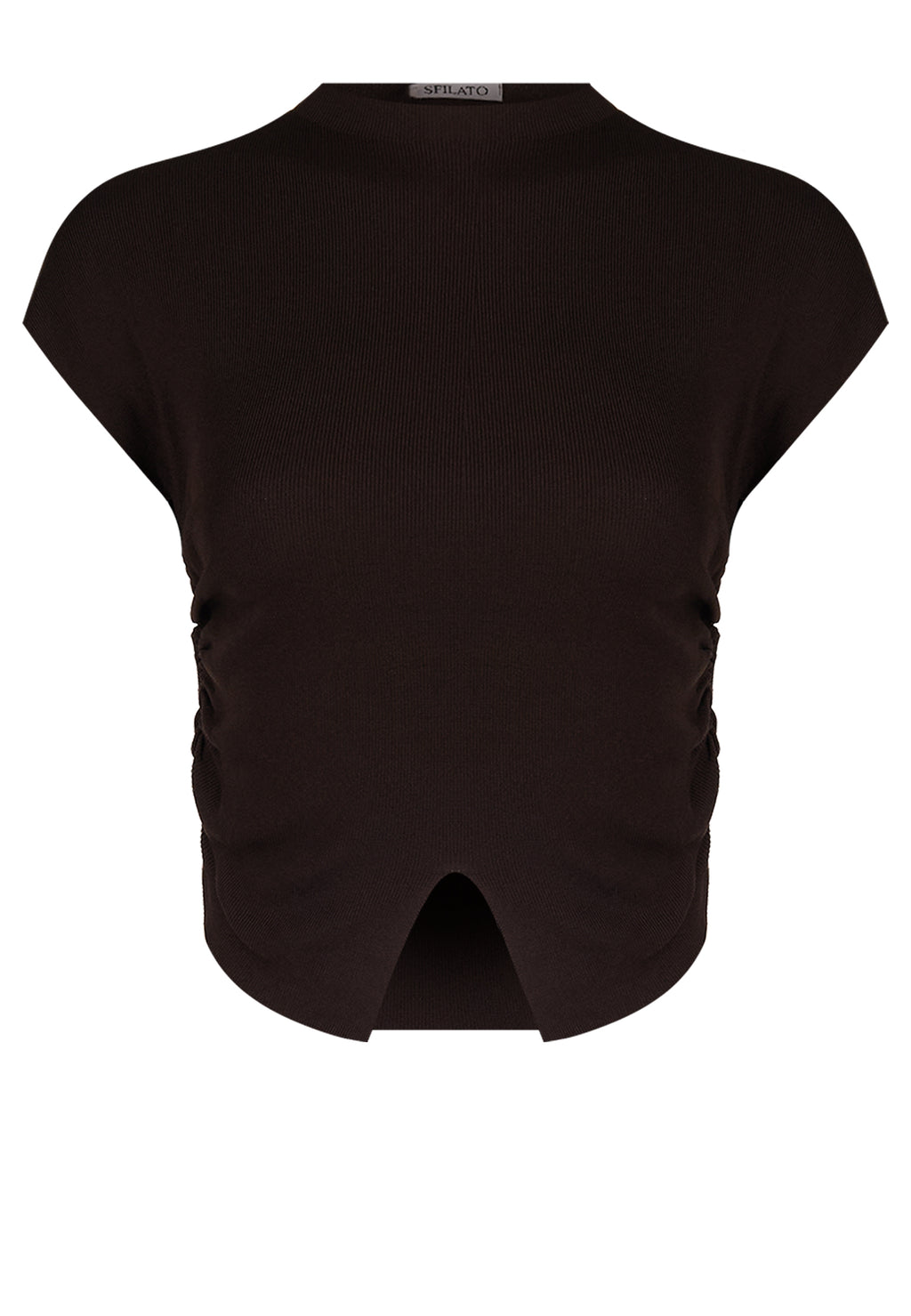 Black Sfilato short sleeve top - view 1