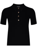 Black Sfilato polo - view 1
