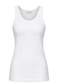 White Sfilato tank top