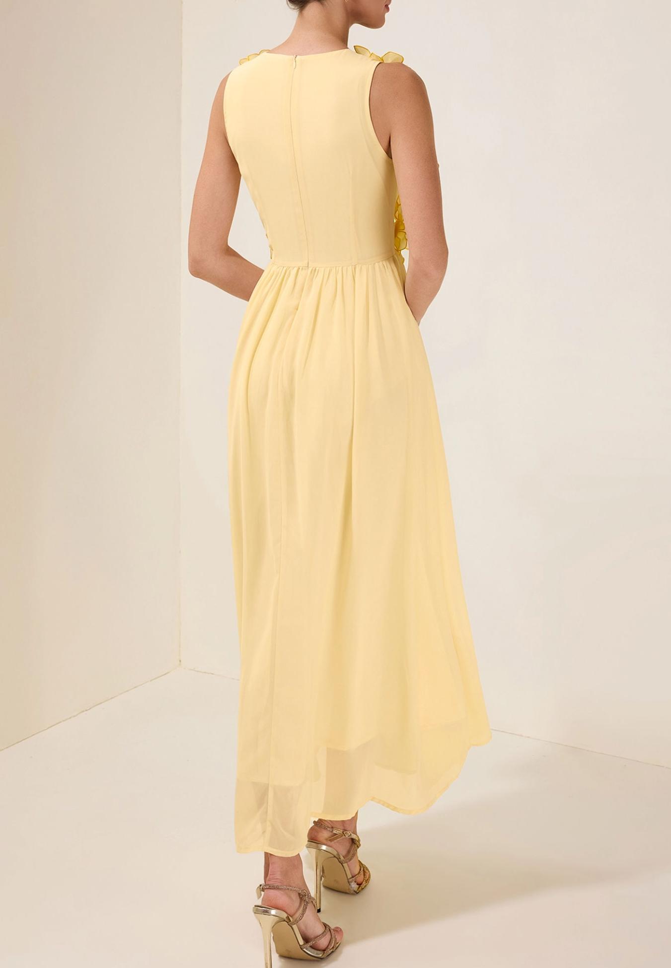 Beige Sfilato dress - view 4