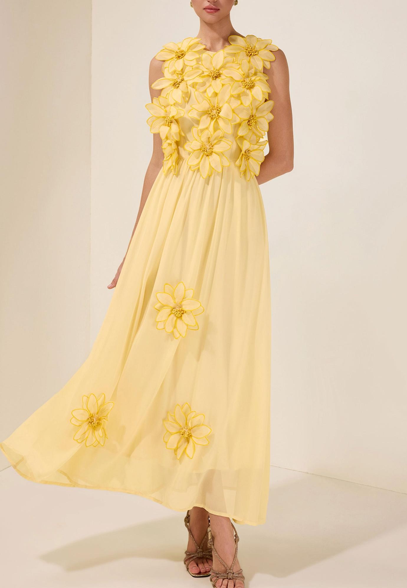 Beige Sfilato dress - view 3