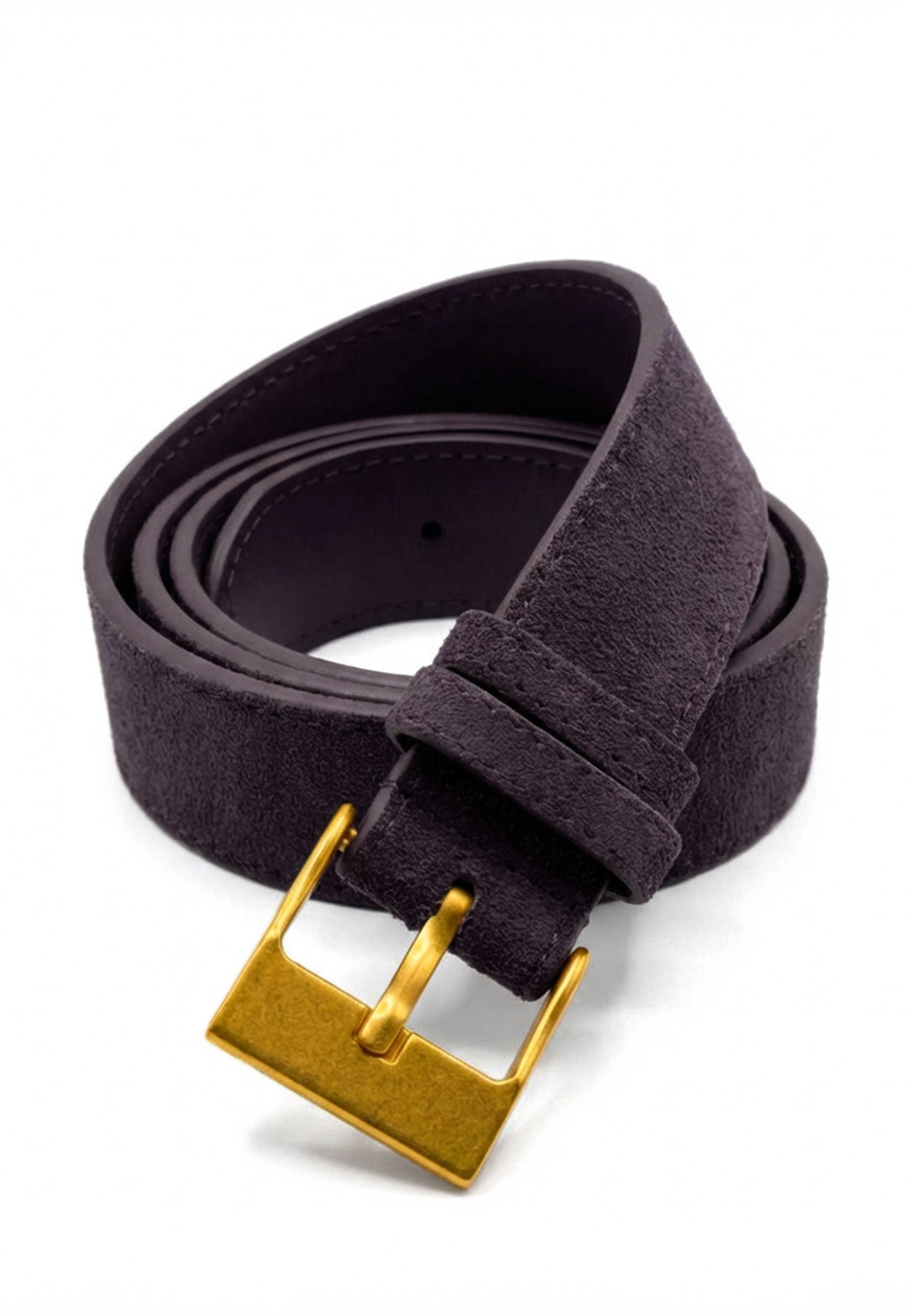 Burgundy Sfilato belt