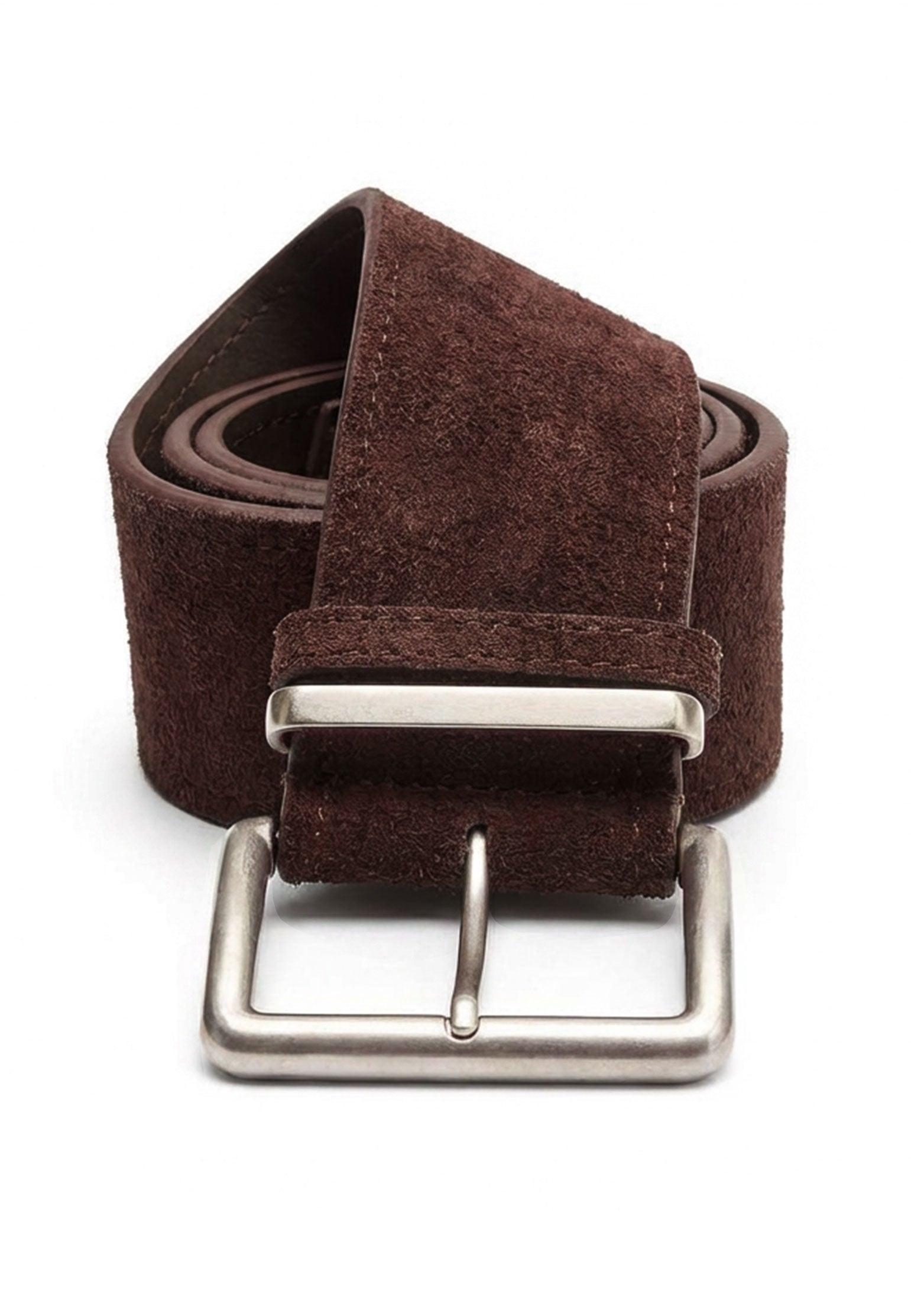 Brown and Black Sfilato belt
