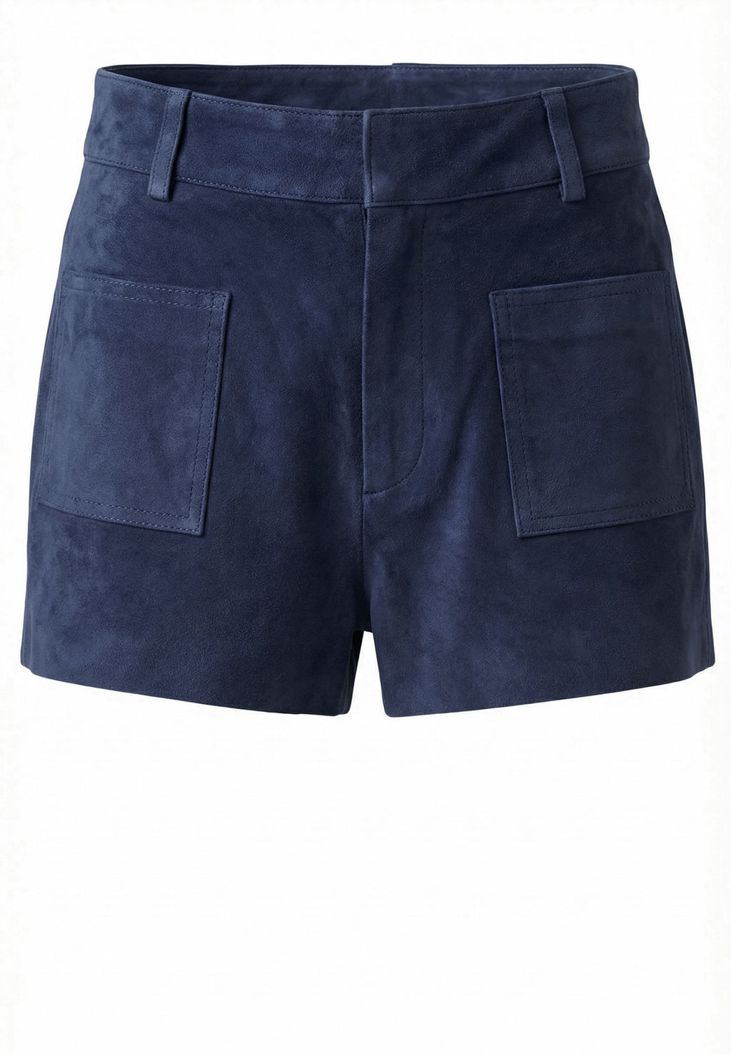 Navy and Brown Sfilato shorts - view 1
