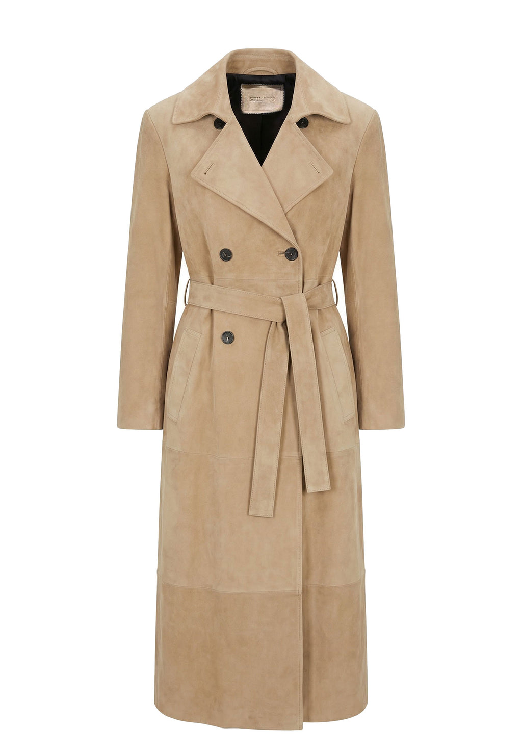 Brown Sfilato coat - view 1