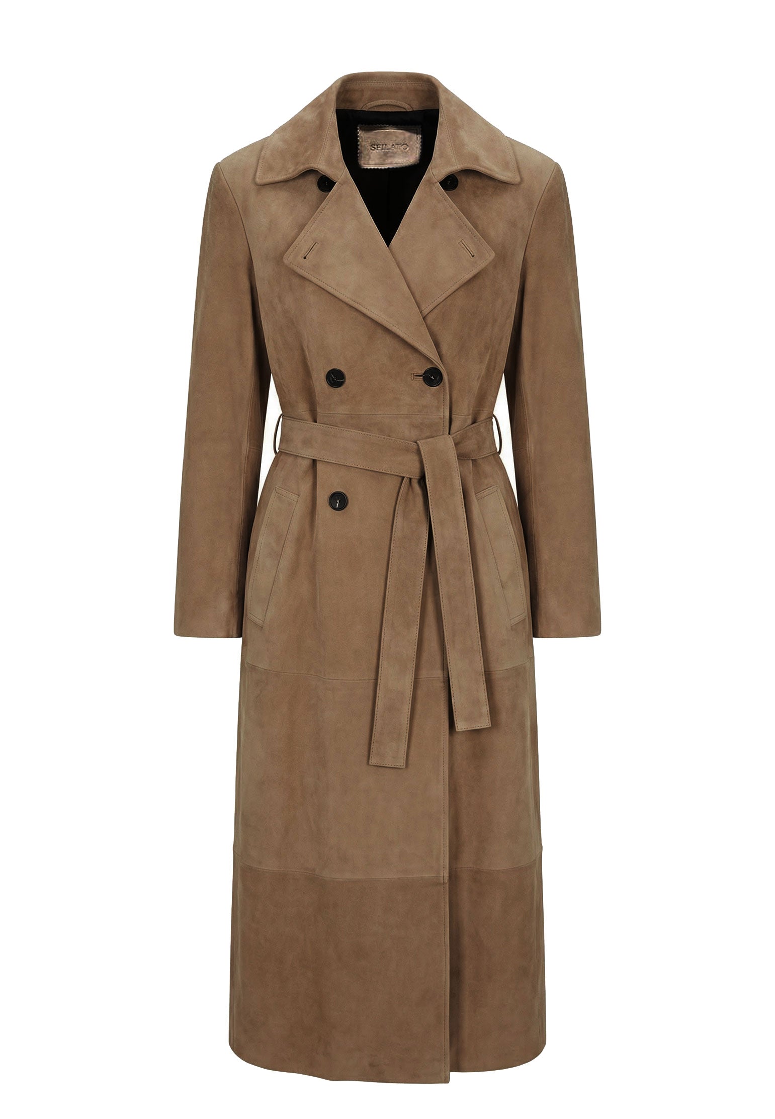 Brown Sfilato coat - view 1