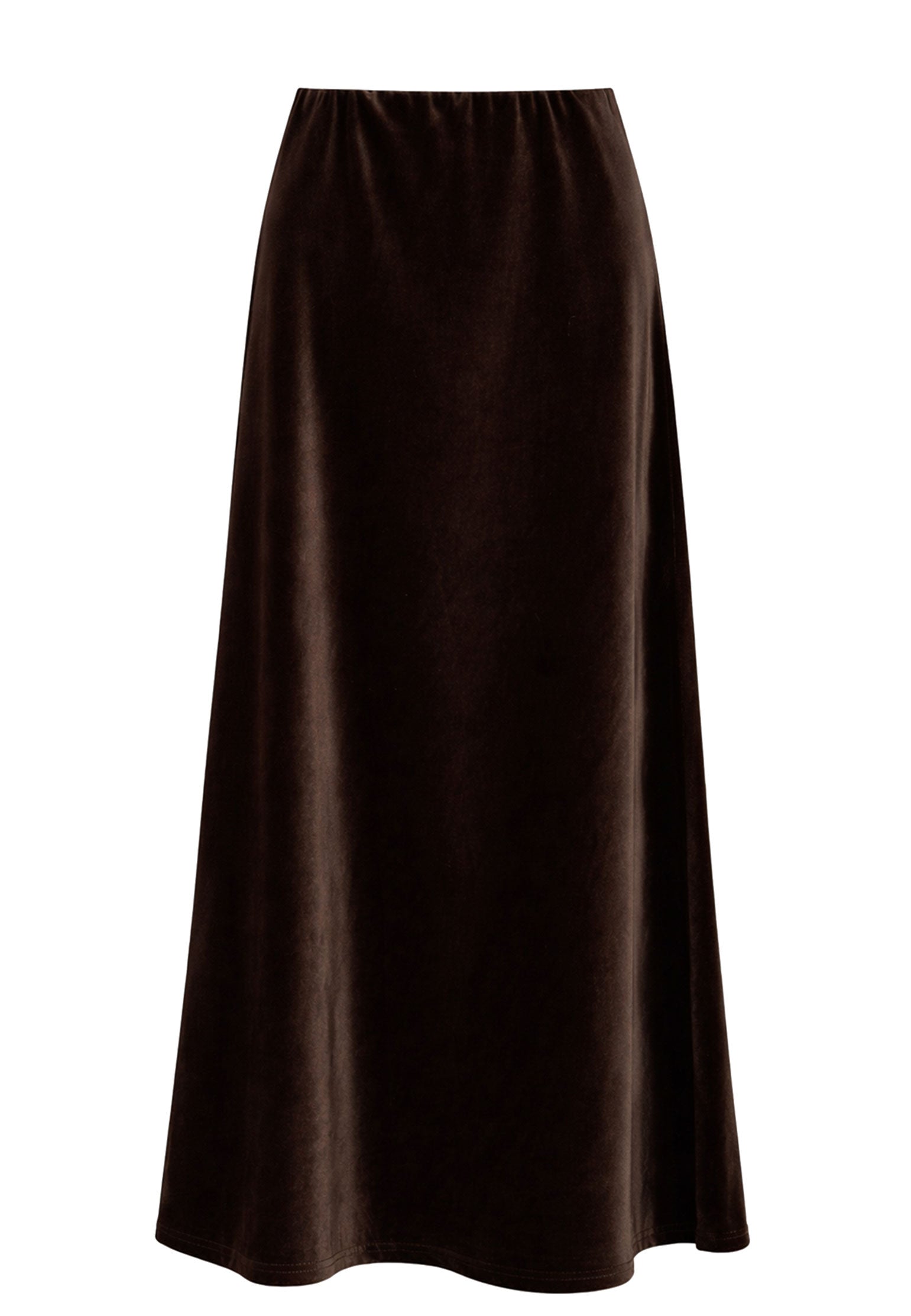 Black Sfilato skirt