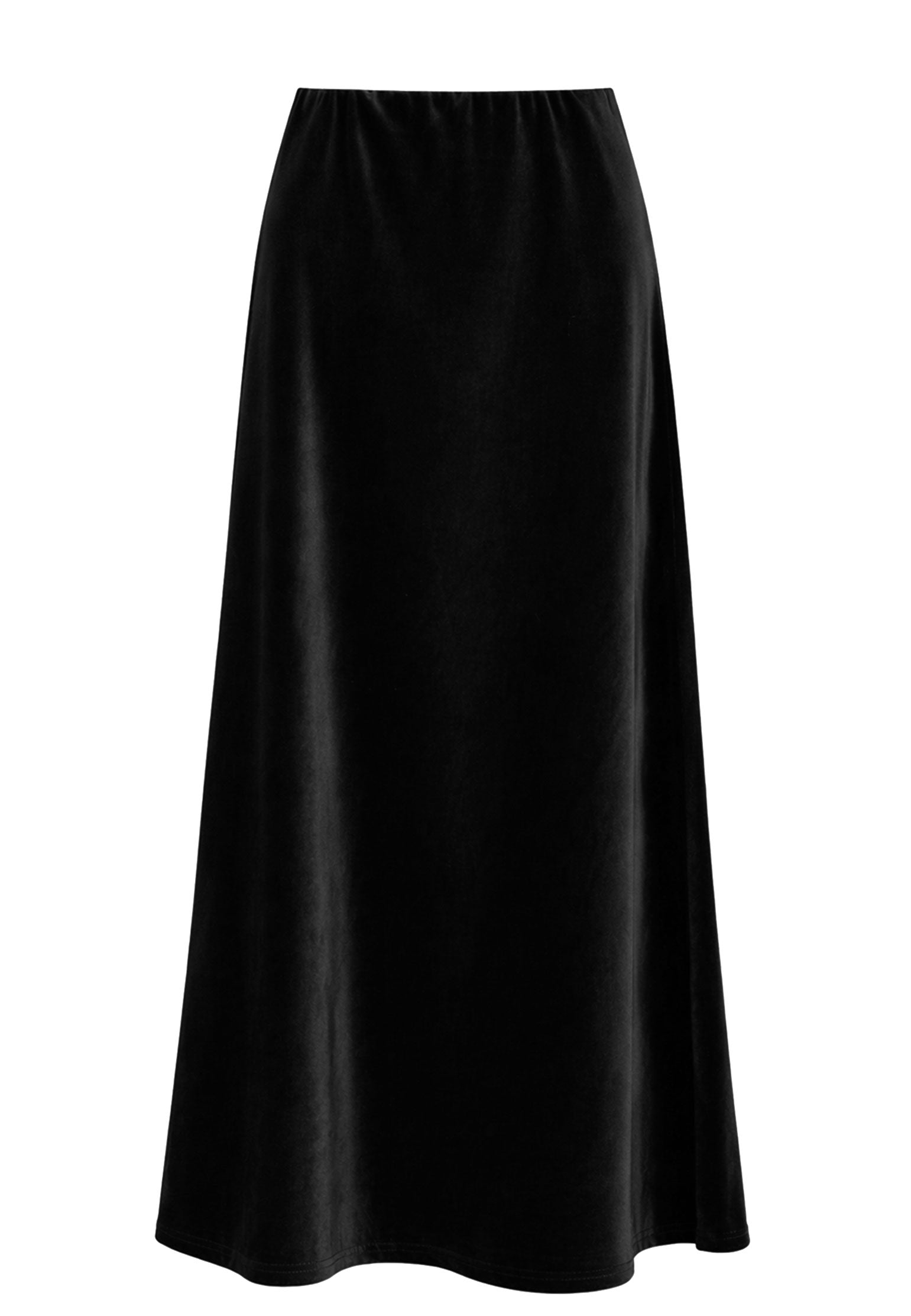 Black Sfilato skirt