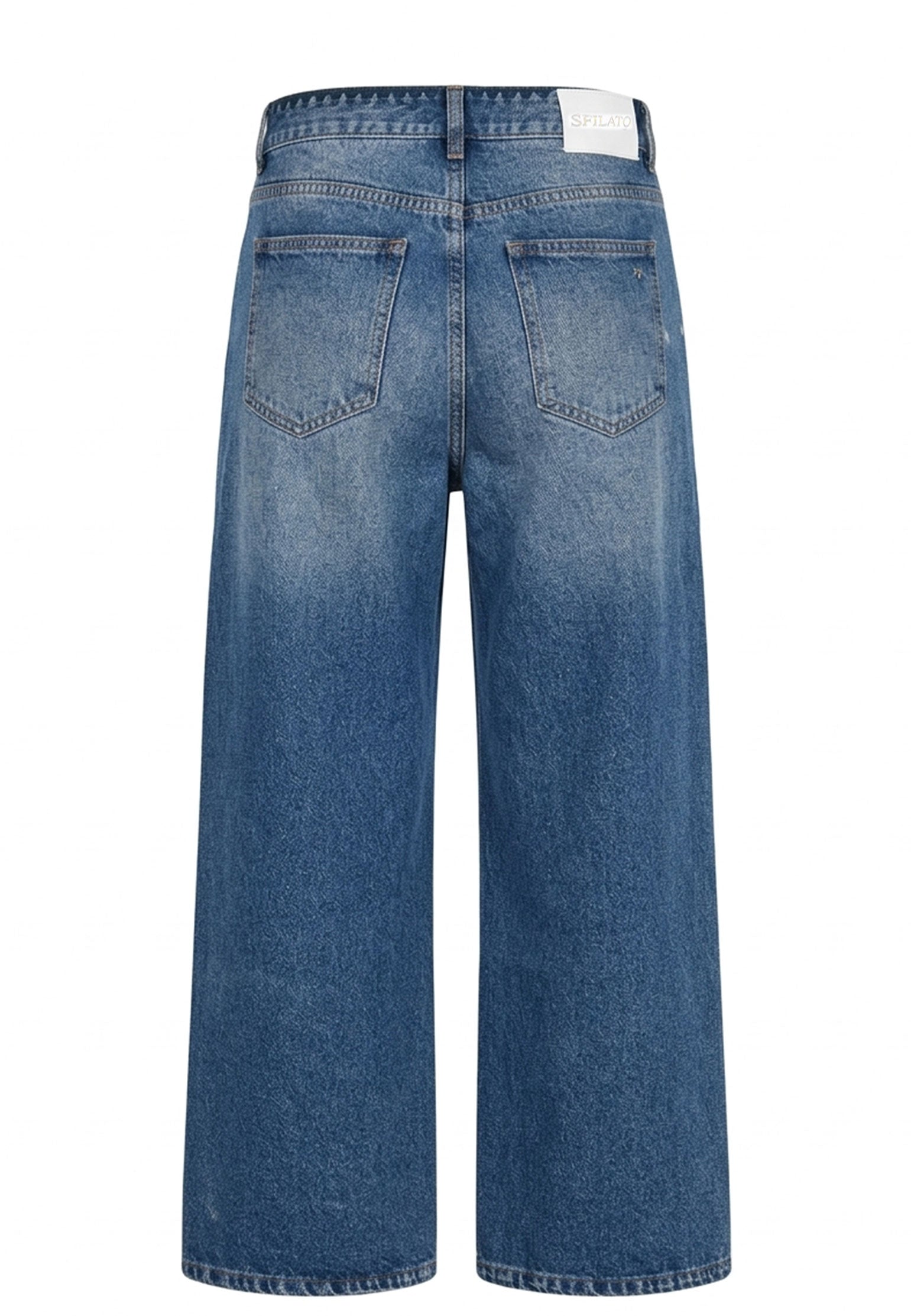 Navy Sfilato jeans - view 2