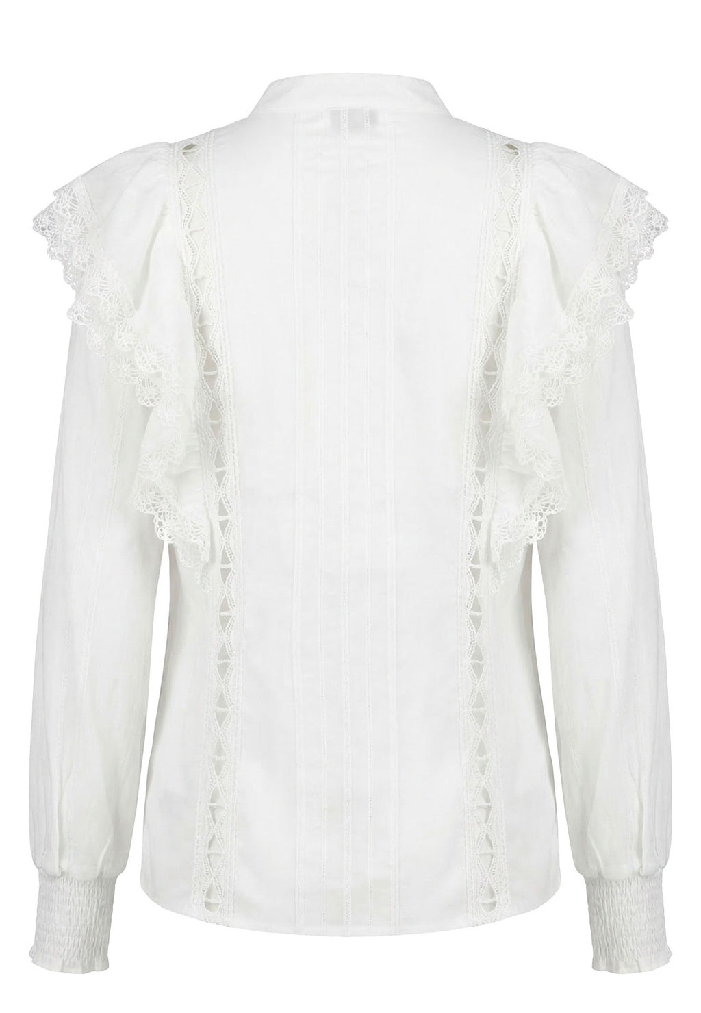 White and Gray Sfilato dress - view 5