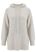 Oat Hooded Knit Sweater - view 1