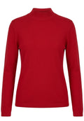 Burgundy Sfilato pullover - view 1