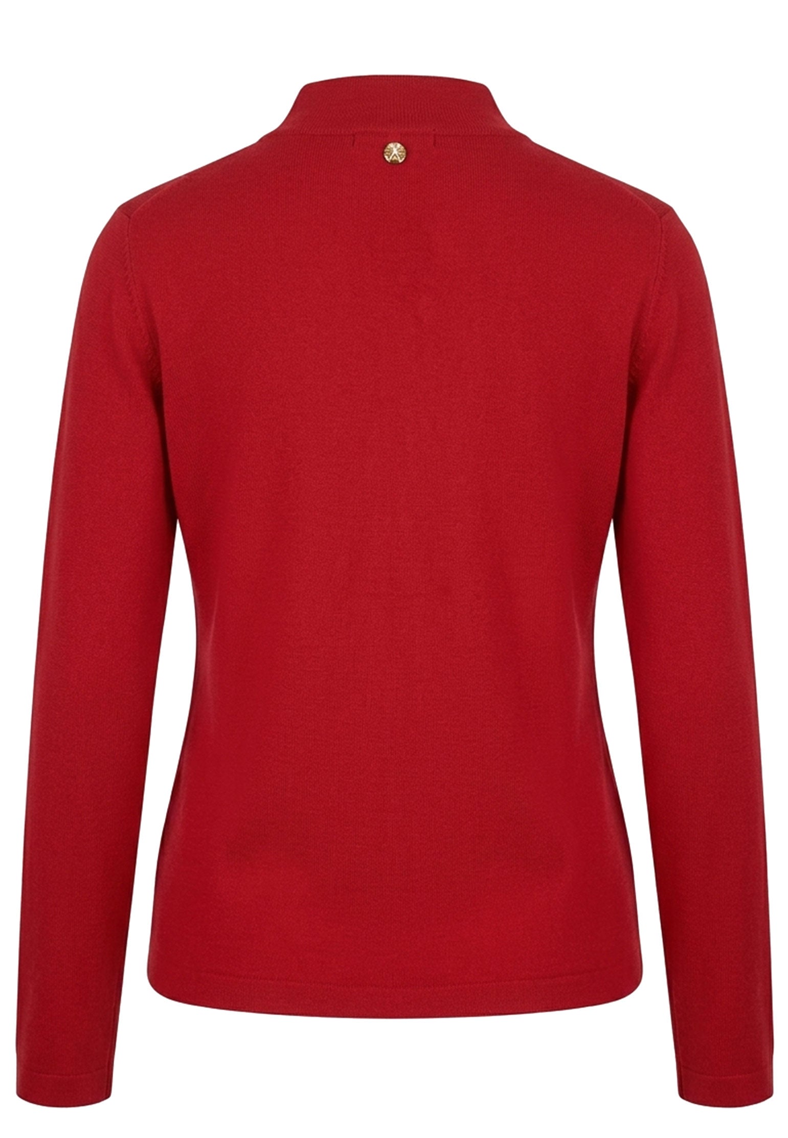 Burgundy Sfilato pullover - view 3