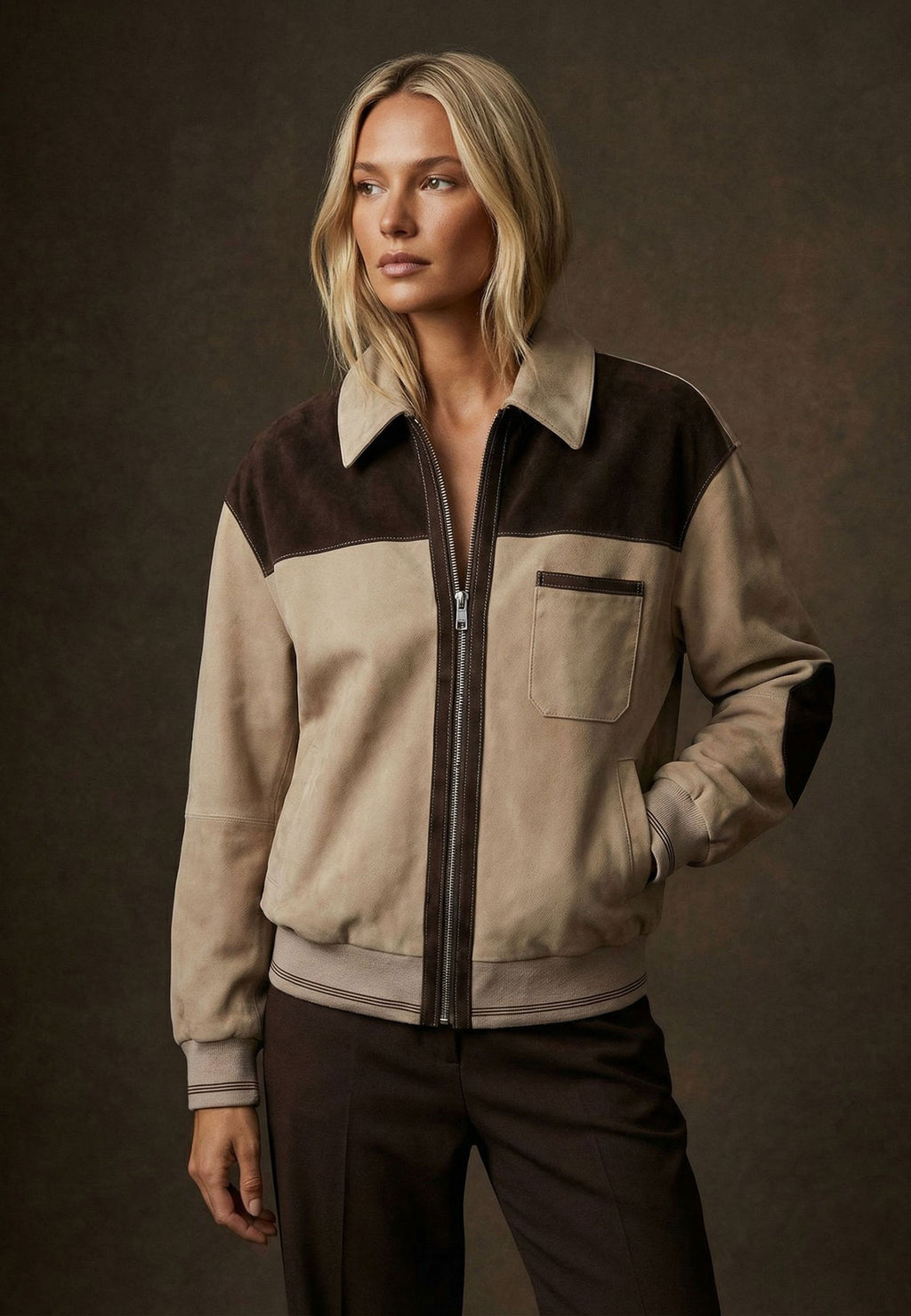 Brown Sfilato jacket - view 2