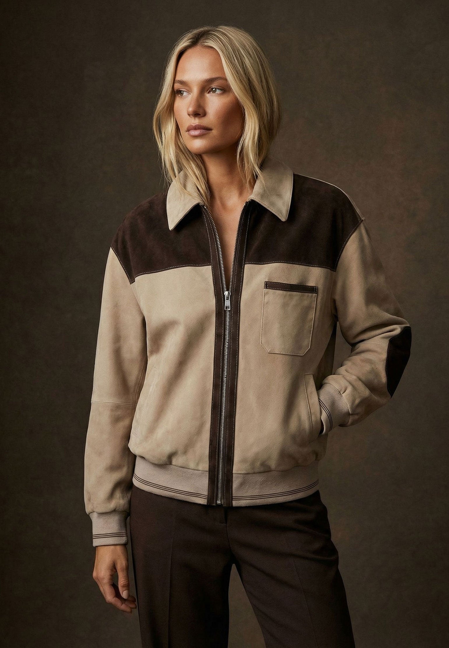 Brown Sfilato jacket - view 2